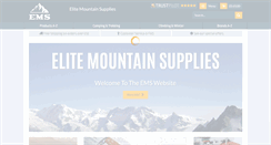 Desktop Screenshot of elitemountainsupplies.co.uk